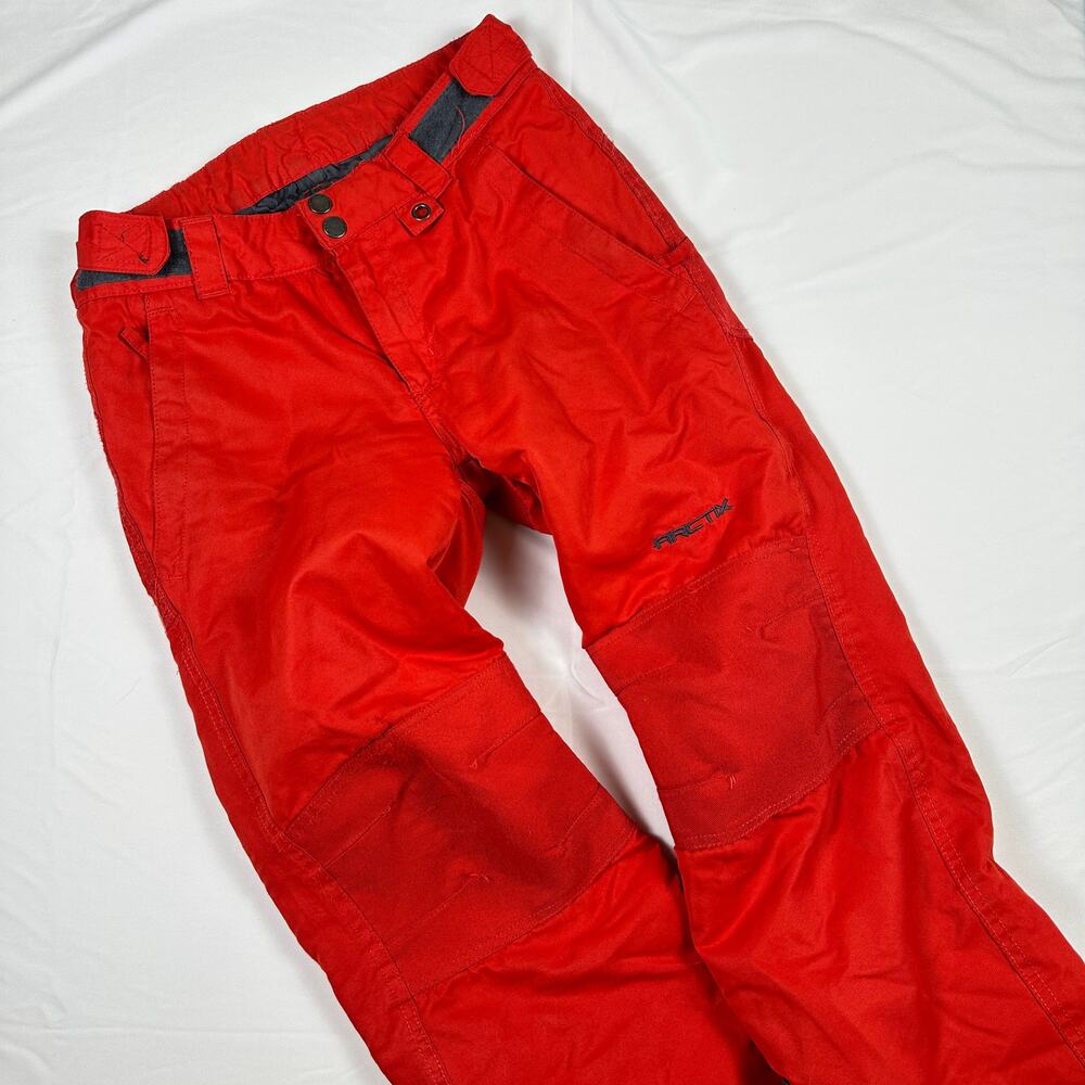 Arctix Youth Insulated Winter Snow Pants w/ Reinforced Knees & Seat Sz M